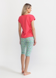 PIJ.2205.1 Butterfly, Pijama Damă Knox, Pantaloni tip Colant - Img 5