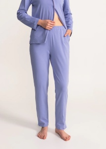 Pijama Dama Soft&Seven By Sofiaman, cu Nasturi, S21-186 BLEU - Img 4