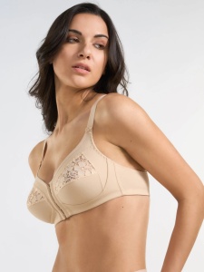 SUTIEN SPIMAN, Clasic Fara Armatura, cu Inchidere Frontala, 2301 NUDO - Img 3