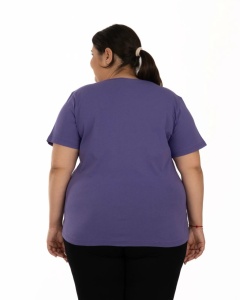 T.2503 VIOLET, Tricou Dama Knox, EXTRA-LARGE - Img 4