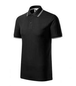 Tricou Barbati Malfini Polo Pique Focus 232 Negru - Img 4