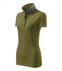Tricou Dama Malfini Polo Pique COLLAR UP 257 Avocado Green