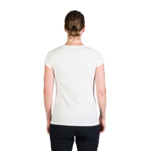 Tricou Dama NORTHFINDER, din Bumbac Organic, JUDIT TR-4955OR ALB - Img 3