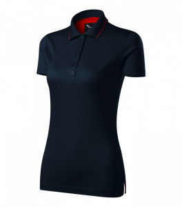 Tricou Polo Dama Malfini, din Bumbac Mercerizat, GRAND 269 Bleumarin