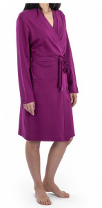 Capot dama de casa, Knox, Halat Subtire din Bumbac, H.2010 Fuchsia - Img 1