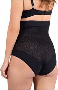 Chilot Modelator NATURANA cu talie inalta, 0280, NEGRU - Img 2