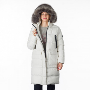 Geaca Dama Northfinder de oras, Moderna Oversize, Hanna BU-6076SP Alb - Img 3