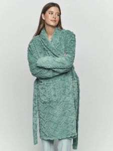 Halat Dama SELMARK, din Cocolino, PC171 Verde - Img 3