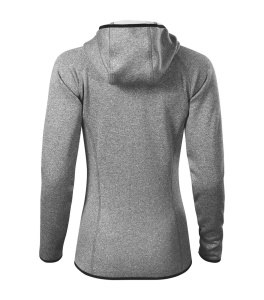 Hanorac Dama Malfini, Micro-Fleece, Cu Gluga, DIRECT 418 Gri Deschis - Img 4