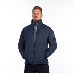 Jacheta de Barbati NORTHFINDER, pentru oras cu Gluga Detasabila, SCOTT BU-5156SP Bleumarin