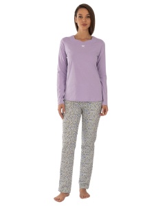 PIJ.2252 LILLA, Pijama Damă KNOX