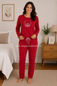 PIJ.2253 CIREASA, Pijama Damă KNOX