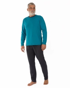 Pij.4160 LAGUNA BLUE, Pijama Bărbați KNOX , tipr Clasic