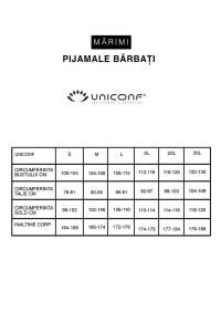 Pijama Barbati Uniconf din Bumbac, Maneca scurta, PBV56IMP160 ALBASTRU - Img 2