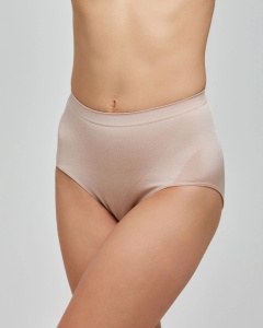 SLIP din microfibra Pompea, Seamless, CONTENITIVO, Skin - Bej - Img 5
