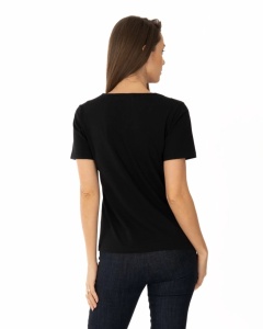 T.2500 Negru, Tricou Dama KNOX, CLASIC - Img 3