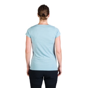 Tricou Dama NORTHFINDER, din Bumbac Organic, JUDIT TR-4955OR ALBASTRU DESCHIS - Img 2