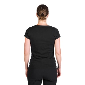 Tricou Dama NORTHFINDER, din Bumbac Organic, JUDIT TR-4955OR NEGRU - Img 3