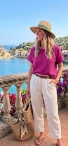 Bluza dama ANESIA din Muselina, Maneca Scurta, MELISA - Siclam