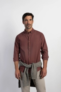 Camasa Barbati BOSTON, Casual , Croi Clasic, MADRID - 83200 Rosu Stins