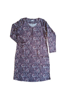 Camasa Noapte Dama Soft&Seven By Sofiaman, din Bumbac MEREDITH S22-149 Maro - Img 3