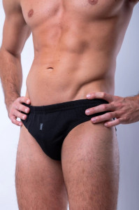 Chilot barbati Mr Big, Model PLUS SIZE 101 Negru - Img 2