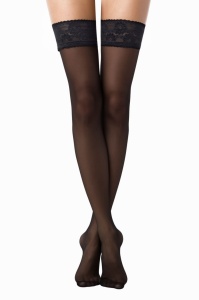 Ciorapi Dres dama Conte, Ciorap 3/4 cu banda, CLASS 40