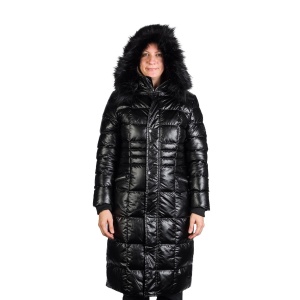 Geaca Dama Northfinder de oras, Moderna Lunga si Izoata, STARLA BU-6273SP NEGRU - Img 8
