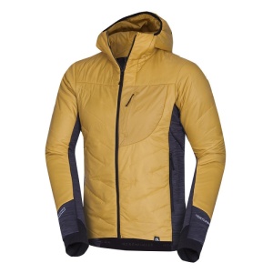 Jacheta Barbati NORTHFINDER, hibrida pentru trekking cu PrimaLoft, OTIS BU-5035OR MUSTAR - Img 9