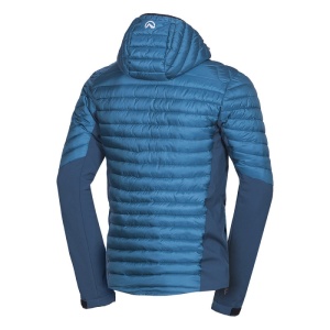 Jacheta matlasata de Barbati NORTHFINDER, combinatie cu softshell AZRAEL BU-5057SP Albastru - Img 4
