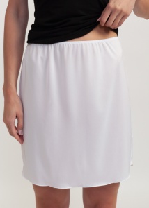 Jupa Dama SCURTA Soft&Seven by SOFIAMAN, L28-004 Alb - Img 2