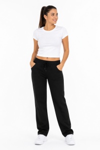 P.2221 NEGRU, Pantaloni trening Dama Knox, Tipar Clasic