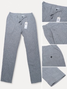 Pantaloni Barbati Casual Zen&Zen, Bumbac cu IN, Lungi 52940 KAKI iNCHIS - Img 2