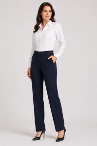 Pantaloni Dama KNOX din Stofa, P.2180 Negru