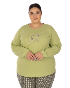Pij.2250 KAKI, Pijama Dama Knox, EXTRA LARGE - Img 4