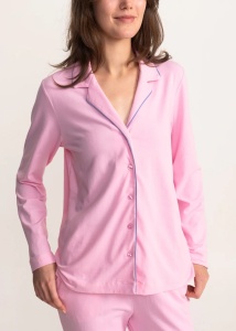 Pijama Dama Soft&Seven By Sofiaman, cu Nasturi, NADIA S21-186 ROZ - Img 2