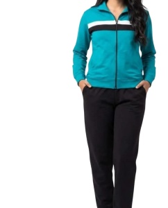 Trening Dama Torobisi Tricotex, Tipar Clasic 320 Turcoaz