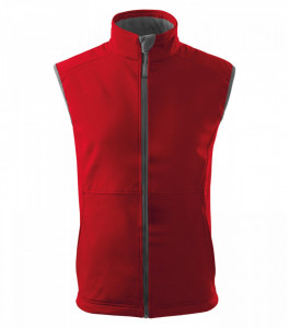 Vestă softshell pentru bărbaţi Malfini VISION 517 Rosu - Img 3