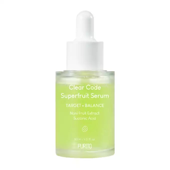 sayaSerment P.A.P. Vitabright Serum4点 Serum pentru fata vegan Clear Code Superfruit, 30 ml, Purito