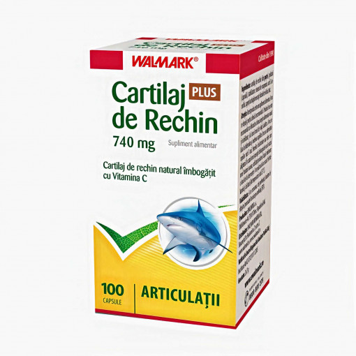 Cartilaj de rechin Plus 740 mg x 100 capsule (Walmark)