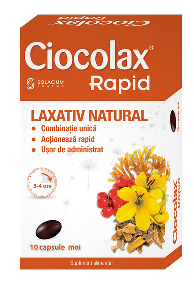 Ciocolax rapid x 10 capsule (Solacium)