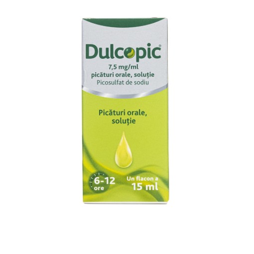 Dulcopic 7,5mg/ml picaturi orale x 15 ml (Sanofi)