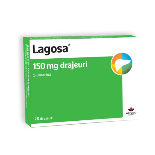 Lagosa 150 mg x 25 drajeuri (Worwag)
