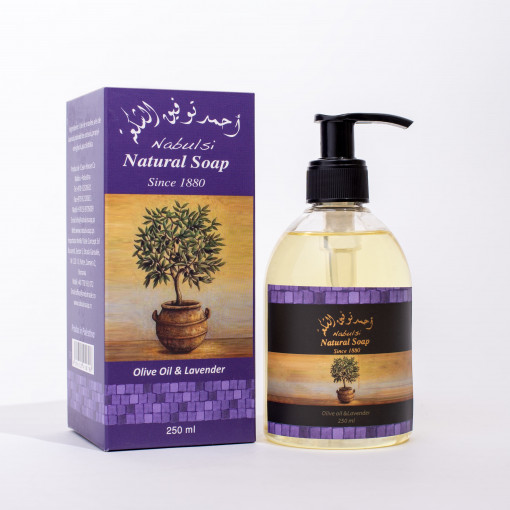 Sapun lichid natural Lavanda x 250 ml (Nabulsi)