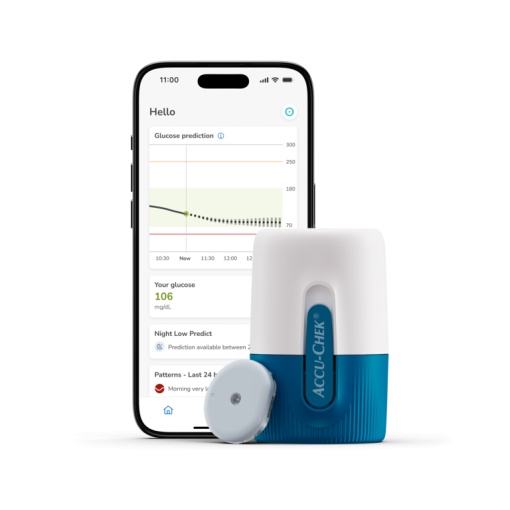 Senzor de monitorizare a glucozei Accu-Chek SmartGuide CGM, 1 bucata, Roche