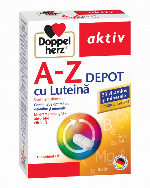 Aktiv A-Z Depot Luteina x 30 tablete (Doppelherz)