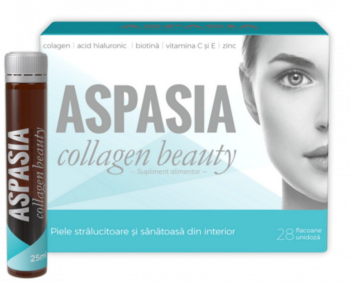 Aspasia collagen beauty x 28 flacoane (Zdrovit)