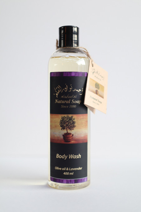 Gel de dus natural Lavanda x 400 ml (Nabulsi)