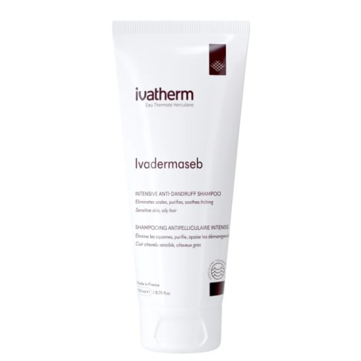 Ivadermaseb sampon intensiv anti-matreata x 200 ml, Ivatherm