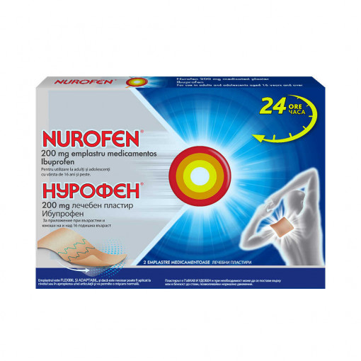 Nurofen 200 mg x 2 emplastre (Reckitt Benckiser)